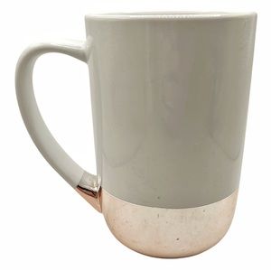 DAVIDsTEA White & Rose Gold Nordic Mug